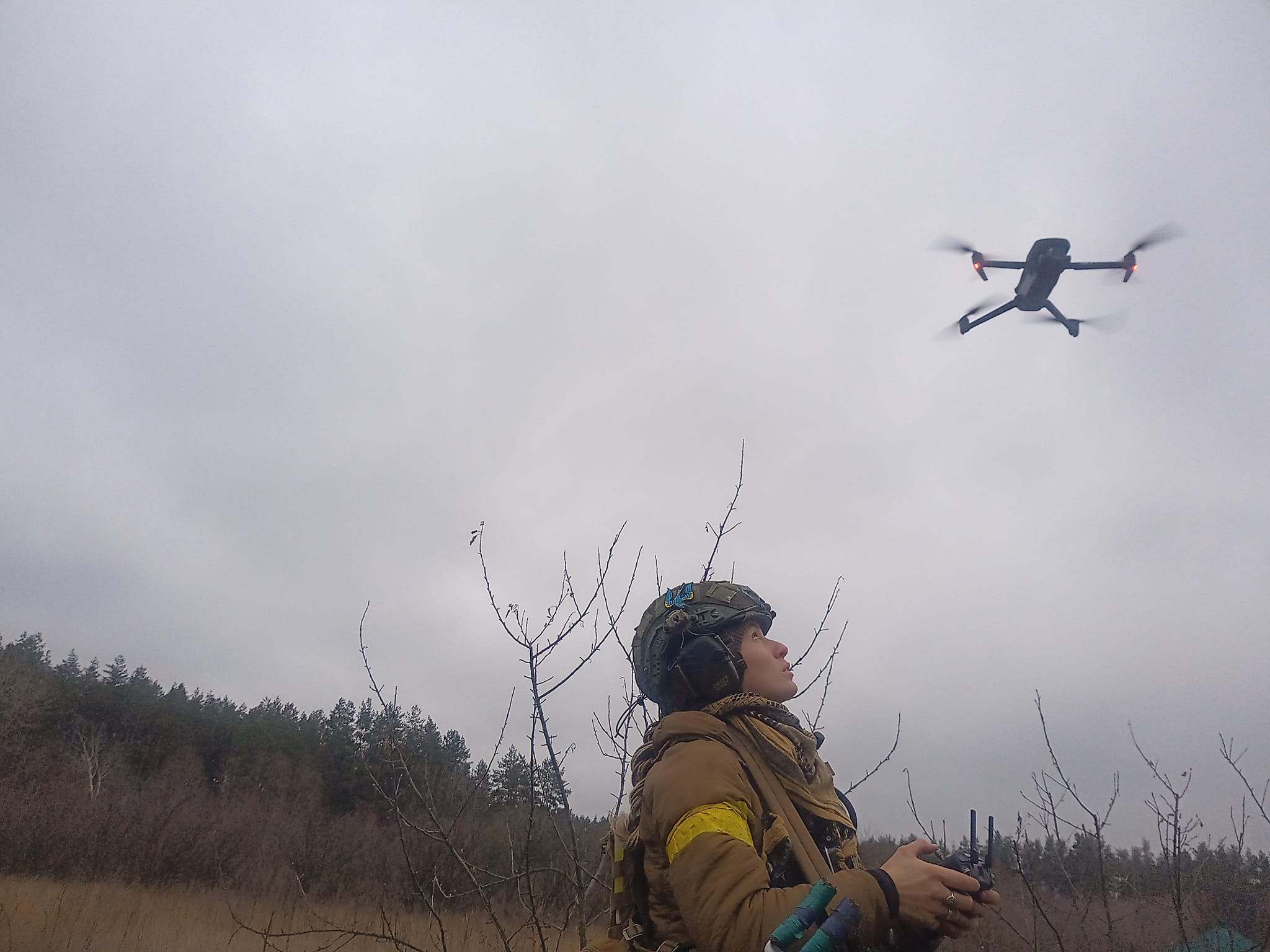 Yaryna Chornohuz on the front lines